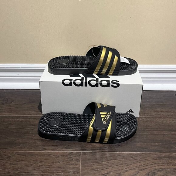 Sz 12 Adidas Adissage Slides - Picture 5 of 9